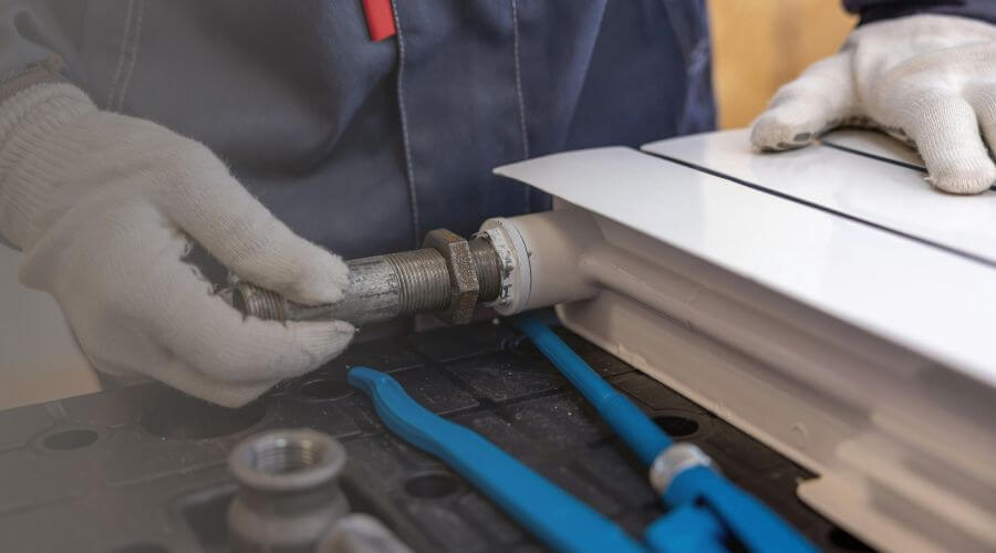 Professional water heater repair services in Olmitz, KS